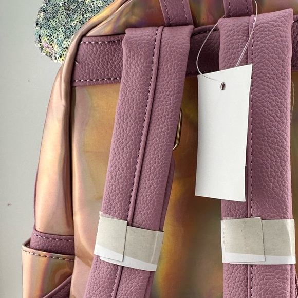 Loungefly Earidescent Minnie Ears 50th Anniversary Hong Kong Disneyland -NWT - Picture 4 of 6